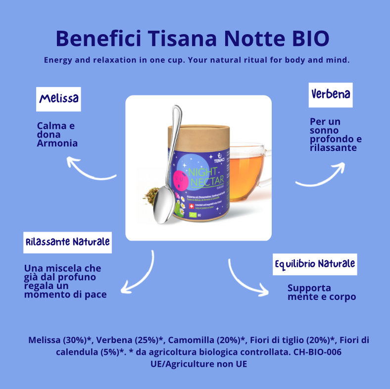 Tisane Risveglio e Dolce Notte BIO