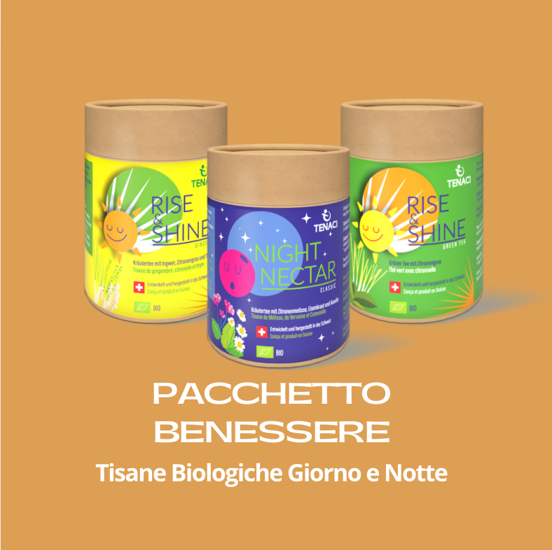 Tisane Risveglio e Dolce Notte BIO