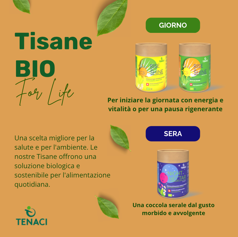 Tisane Risveglio e Dolce Notte BIO