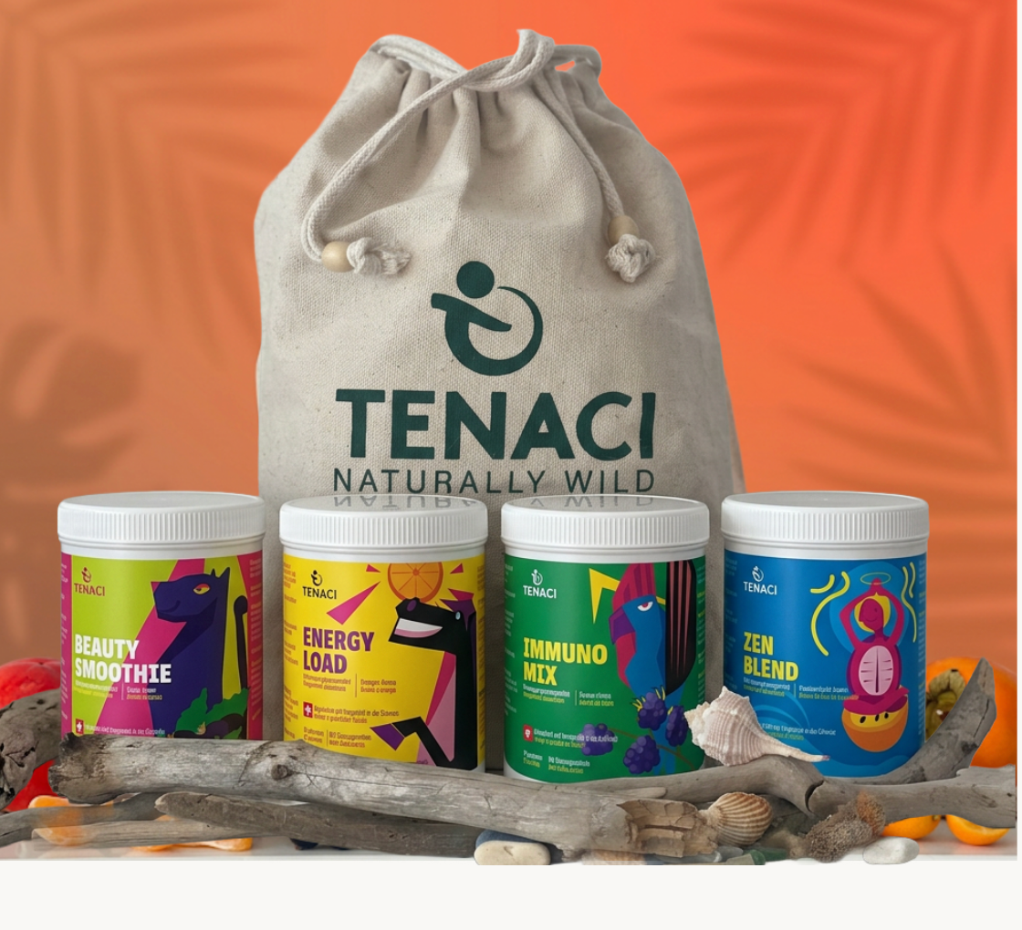 Pack Completo TENACI 4 integratori + Pochette in regalo a soli 99 CHF