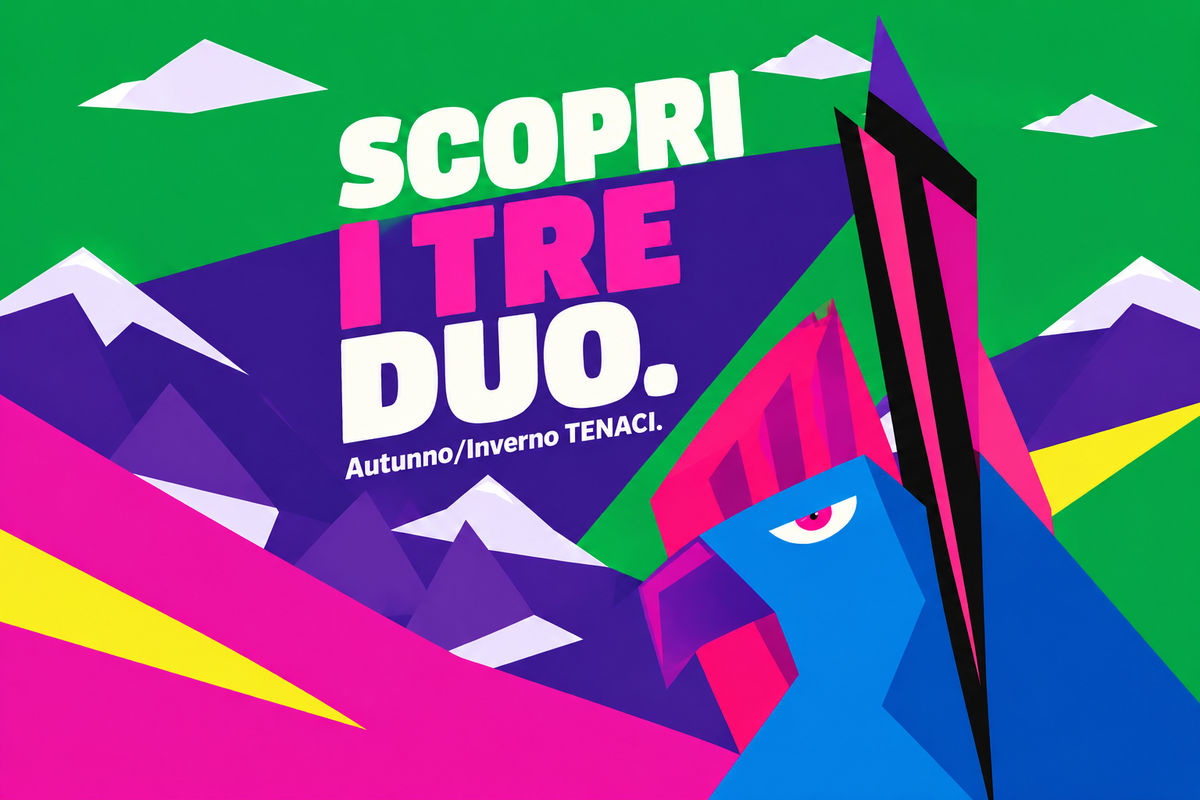 Grafica dei tre Duo senza la scritta in basso